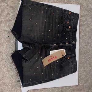 Black LEVIS SHORTS